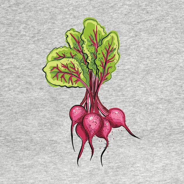 Homegrown Beets by SWON Design